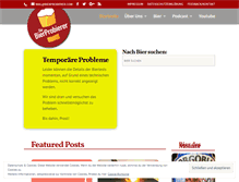 Tablet Screenshot of bierprobierer.com